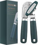 Beneno Heavy Duty Hand Can Opener Manual with Magnet Lid Remover, Green — 1