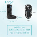 Medibot Air Cam Walker Tall Fracture Boot, Medical Recovery Walking Boot for Broken Foot, Sprained Ankle, Fractures, Adjustable Air Bladders, Universal Fit for Men & Women, Left or Right Foot(Large) — 3