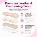 3/4 Leather Arch & Metatarsal Support Insoles, Beige, 4 Pair, M 4