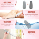 Electric Foot File and Callus Remover,Professional Pedicure Tools for Dry, Calluses, Dead, Cracked, Hard Skin,Equipped with 2 Grinding Heads and 1 Cleaning Brush — 6