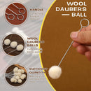 JNENERY Wool Daubers Ball Brush, 20Pcs Leather Dye Kit for Crafts — 3
