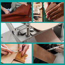 Manual Leather Splitter Peeling Machine Leather Paring Skiver Skiving Tools | Silver-Type C — 7
