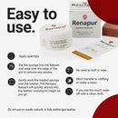 Renapur Eco-Friendly Leather Conditioner & Restorer, Shoes, Bags - 4.23oz - 4.2 Fl Oz (Pack of 1) — 6