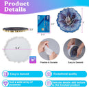 LET'S RESIN 4Pcs Resin Coaster Molds, Druzy Geode Agate Silicone Coaster Molds for Epoxy Resin, 5Inches Large Mould… — 2