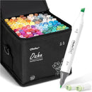 Ohuhu Alcohol Markers Double Tipped Art Marker Set for Artists Adults Coloring Sketch Illustration - Chisel & Fine - 100 Colors - Oahu of Ohuhu Markers - Refillable - AP Certificated — 1