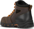 Danner Women's Vicious 4" Work Boot - Brown/Orange — 2