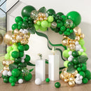 Amandir 163Pcs Jungle Party Balloons Garland Arch Kit | Dark Green — 1