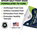 Tea Tree Oil Epsom Salt Foot Soak for Toenail Fungus Treatment, Tired Feet — 2