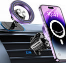 Kaistyle for Magsafe Car Mount【Strong Magnet】 Magnetic Phone Holder for Car Phone Holder Mount Dash Mounted Holders Phone Holders for Your Car Accessories for Women Men for iPhone 18 Pro Max 17 16 15 | Violet photo 1