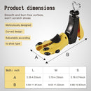 4-Way Adjustable Shoe Stretcher for Men & Women, Leather Boot Widener - Fits Wide Feet, Sneakers, Dress Shoes | yellow | 2 — 5