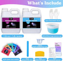 LET'S RESIN 80oz Crystal Clear Epoxy Resin Kit for Beginner — 6
