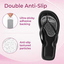 Metatarsal Pads for Flip-Flops, Ball of Foot Cushion, 2 Pairs, Clear 3