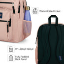 JanSport Laptop Backpack - Computer Bag with 2 Compartments, Ergonomic Shoulder Straps, 15” Laptop Sleeve, Haul Handle - Cyberspace Galaxy | One Size — 3