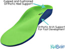 Neon Fix Premium Grade Orthotic Insole by KidSole For Flat Feet and Arch Support (20 CM) Kids Size 12-1.5 — 2