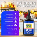 UV Resin Kit with Light, 60g UV Glue for Bonding & Curing in Seconds — 2