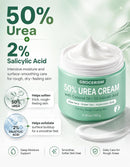 Grocerism 50% Coconut Urea Foot Cream for Feet Maximum Strength, 5.29 oz — 2