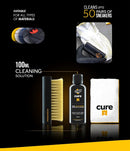 Crep Protect Shoe Care Pack - Premium Sneaker Cleaning Kit with 6 x Sneaker Wipes, 2 x Pill, Eraser, 3.5 oz Cleaning Solution, Microfibre Cloth & Brush — 3