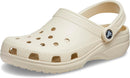 Crocs Unisex-Adult Classic Clog, Clogs for Women and Men | 7 Women/5 Men | Bone — 1