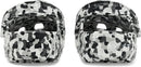 Crocs Kids Classic Watercolor Marbled Clog – Black/White Confetti — 7