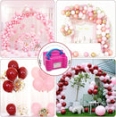 Balloon Arch Kit and Balloon Pump Electric, 12ft Wide Table Balloon Arch Stand With 100Balloons Balloon Stands For Wedding Anniversary Birthday Mother's Day Party Decoration Graduation Ceremony | 12 ft Table Arch Kit — 6