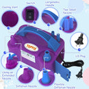 Electric Balloon Pump, Portable 2 Modes Balloon Blower Machine with 14 Balloon Arch Kits, Air Pump for Balloon, Balloon Inflator for Party Decoration | purple — 8