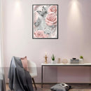 5D Diamond Painting Kits for Adults, Butterfly Rose Flower Diamond Art Kits | KM53-1 — 5