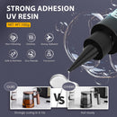 Akisey 100g UV Resin Kit with Light for Bonding & Fast Curing in Seconds — 3