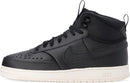 Nike Men's Court Vision Mid Next Nature Shoes - Black/Black-phantom (Winterized) — 1