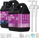 Puduo Epoxy Resin Kit 72OZ, Newly Formulated Crystal Clear Epoxy Resin — 1