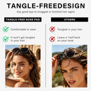 KUGUAOK Tangle Free Polarized Aviator Sunglasses for Women UV Protection Sports Running Sun Glasses Unisex Shades | Xh-1pcs-blackgold | 56 Millimeters — 4