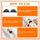 3 PCS Soft Sponge Adjustable Shoe Filler, Half-Size Insoles Adjust Too Big Shoes Toe Cushion Fillers Make Shoes Fit Shoe Inserts for Women Too Big for All Day Pain Relief and Comfort Men and Women — 3