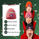 Unisex Beanie with The Light, Gifts for Men Women Husband Him - Pink — 4