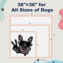 Dog Pee Pads Extra Large 36" × 36" - 45 Count XXXL Urine Underpads, Pink Doggy…