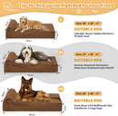 Orthopedic Dog Beds for Large Dogs, 7" Memory Foam Dog Beds with Waterproof…