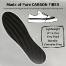 Carbon Fiber Insole for Turf Toe, Foot Fractures, Hallux Rigidus, Limitus, Rigid Insert for Sports, Hiking, Trekking, Basketball, Running, Alternative to Post Op Shoe 255 mm 1 Piece — 2