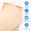 ESRICH 12x16 Inch Wood Panels for Painting, 2 Pack Craft Wood Canvas Boards, Blank Unfinished Wooden Art Board for DIY Art Creations Such as Painting, Acrylic Pouring, Resin, Burning, Collage, etc. | 12x16IN-2Pack — 3