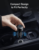 Anker 40W 2-Port PowerIQ 3.0 USB C Fast Charging Car Charger photo 5