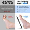 Carbon Fiber Insole (1 Pair), W 8-8.5,M 7-7.5, Rigid Shoe Insert — 7