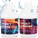Resin Epoxy 1 Gallon,3×UV Resistant,Self Levefing, Best for DIY, Art, River Table, Wood, Flower, Molds… — 1