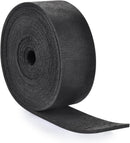 Leather Strap 1 Inches Wide Flat Leather Straps for Crafts, Full Grain Oil Tan Leather Strips for Crafts, Tooling, Belt, Garden Tools (2mm Thick 72 Inches Long Black) — 3