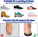 Gel Heel Lifts 1/2 Inch Gel Height Increase Insoles, 1 Pair - Black — 5