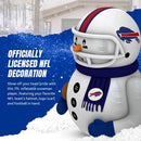 Sporticulture Buffalo Bills Inflatable Snowman Player – 7 Ft Tall Yard Decoration w/LED Lights | NFL Holiday Football Snowman | Built-in Blower Motor, Weather-Resistant, Indoor/Outdoor Use — 3