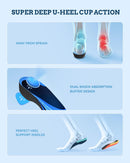 Arch Support Inserts, QBK Metatarsalgia Insoles, Men's Orthopedic Insoles, High Arch Support for Plantar Fasciitis, Flat Foot Metatarsal Bone Pain, Varus Foot XL 4
