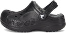 Crocs Kids' Via Lined Clogs – Black — 7