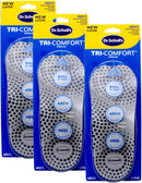 Dr. Scholl's Tri-Comfort Orthotics Inserts, Men's Size 8-12, 1-Pair Packages (Pack of 3) — 1