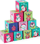 24 Pcs Premium Mini Cubes, Christmas 1.18" 3x3x3 Puzzle Cube Set with Fine-Textured Surface Finish, Stocking Stuffers, Birthday Party Favors, Classroom Prizes, Stress Relief Fidget Toys — 1