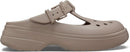 Crocs Women's Classic Mary Jane Clogs – Taupe — 5