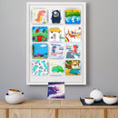 ESRICH Mini Canvases for Painting 4x4 Canvas Value Pack of 48PCS, 2/5In Thickness Small Canvas, Great for School Projects, Kids Birthday Party and Wall Decoration, White | 4x4in-48 Packs — 7