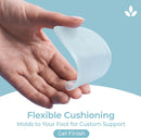 Mind Bodhi Ball of Foot Cushions for Women - 2 Pairs - Clear Gel 5