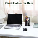 MINDEPOT 2 Pack Pencil Holder Pen Cup for Desk Round Pen Organizer — 4